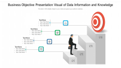Business Objective Presentation Visual Of Data Information And Knowledge Information PDF Business Objective Presentation Visual Of Data Information And Knowledge Information PDF