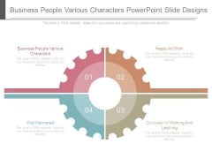 Business People Various Characters Powerpoint Slide Designs Business People Various Characters Powerpoint Slide Designs
