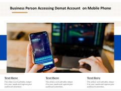Business Person Accessing Demat Account On Mobile Phone Ppt PowerPoint Presentation Styles Styles PDF Business Person Accessing Demat Account On Mobile Phone Ppt PowerPoint Presentation Styles Styles PDF