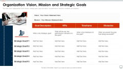 Business Plan Methods Tools And Templates Set 2 Organization Vision Mission And Strategic Goals Professional PDF