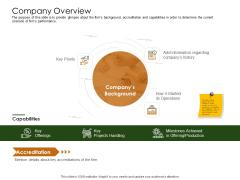 Business Planning And Strategy Playbook Company Overview Icons PDF Business Planning And Strategy Playbook Company Overview Icons PDF