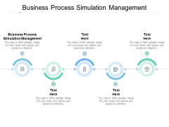 Business Process Simulation Management Ppt PowerPoint Presentation Gallery Infographic Template Cpb