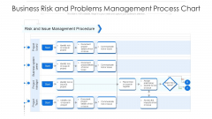 Business Risk And Problems Management Process Chart Ppt PowerPoint Presentation File Slide PDF