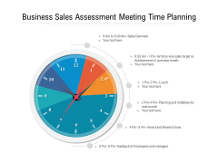 Business Sales Assessment Meeting Time Planning Ppt PowerPoint Presentation Gallery Show PDF Business Sales Assessment Meeting Time Planning Ppt PowerPoint Presentation Gallery Show PDF