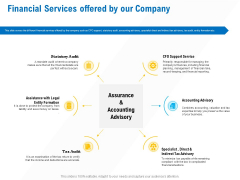 Business Service Provider Financial Services Offered By Our Company Brochure PDF Business Service Provider Financial Services Offered By Our Company Brochure PDF