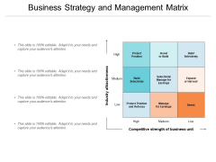 Business Strategy And Management Matrix Ppt PowerPoint Presentation Infographic Template Slide Portrait Business Strategy And Management Matrix Ppt PowerPoint Presentation Infographic Template Slide Portrait
