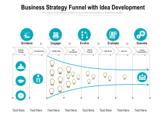 Business Strategy Funnel With Idea Development Ppt PowerPoint Presentation Layouts Aids PDF Business Strategy Funnel With Idea Development Ppt PowerPoint Presentation Layouts Aids PDF