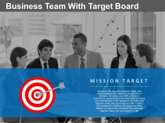 Business Team Discussing Targets Powerpoint Slides Business Team Discussing Targets Powerpoint Slides