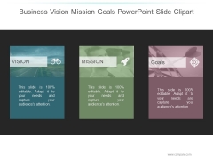 Business Vision Mission Goals Ppt PowerPoint Presentation Templates