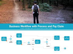 Business Workflow With Process And Pay Claim Ppt PowerPoint Presentation Show Backgrounds PDF Business Workflow With Process And Pay Claim Ppt PowerPoint Presentation Show Backgrounds PDF