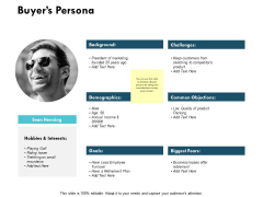 Buyers Persona Ppt PowerPoint Presentation Layouts Inspiration