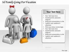 Basic Marketing Concepts 3d Family Going For Vacation Business Basic Marketing Concepts 3d Family Going For Vacation Business