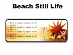 Beach Still Lifestyle PowerPoint Presentation Slides R Beach Still Lifestyle PowerPoint Presentation Slides R