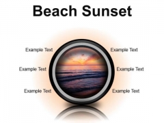 Beach Sunset PowerPoint Presentation Slides Cc Beach Sunset PowerPoint Presentation Slides Cc