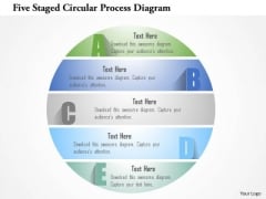 Busines Diagram Five Staged Circular Process Diagram Presentation Template Busines Diagram Five Staged Circular Process Diagram Presentation Template