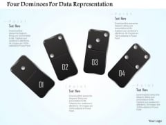 Busines Diagram Four Dominoes For Data Representation Presentation Template Busines Diagram Four Dominoes For Data Representation Presentation Template