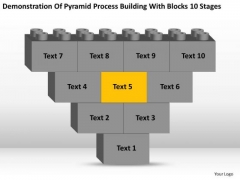 Business Charts Examples Of Pyramid Process Building With Blocks 10 Stages PowerPoint Templates Business Charts Examples Of Pyramid Process Building With Blocks 10 Stages PowerPoint Templates