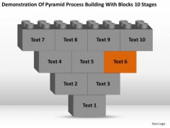 Business Charts Examples Of Pyramid Process Building With Blocks 10 Stages Ppt 6 PowerPoint Slides Business Charts Examples Of Pyramid Process Building With Blocks 10 Stages Ppt 6 PowerPoint Slides