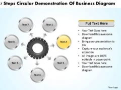 Business Concepts 7 Steps Circular Demonstration Of Diagram Ppt PowerPoint