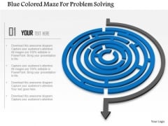 Business Diagram Blue Colored Maze For Problem Solving PowerPoint Templets Business Diagram Blue Colored Maze For Problem Solving PowerPoint Templets