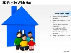 Business Development Process Diagram 3d Family With Hut PowerPoint Slides Business Development Process Diagram 3d Family With Hut PowerPoint Slides