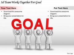 Business Development Strategy 3d Team Works Together For Goal Adaptable Concepts Business Development Strategy 3d Team Works Together For Goal Adaptable Concepts