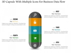 Business Diagram 3d Capsule With Multiple Icons For Business Data Flow PowerPoint Slide Business Diagram 3d Capsule With Multiple Icons For Business Data Flow PowerPoint Slide