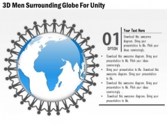 Business Diagram 3d Men Surrounding Globe For Unity Presentation Template Business Diagram 3d Men Surrounding Globe For Unity Presentation Template