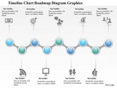 Business Diagram 3d Timeline Diagram With Multiple Icons Presentation Template