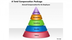 Business Diagram A Total Compensation Package PowerPoint Ppt Presentation