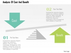 Business Diagram Analysis Of Cost And Benefit Presentation Template Business Diagram Analysis Of Cost And Benefit Presentation Template