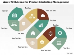 Business Diagram Arrow With Icons For Product Marketing Management Presentation Template Business Diagram Arrow With Icons For Product Marketing Management Presentation Template