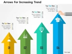 Business Diagram Arrows For Increasing Trend Presentation Template Business Diagram Arrows For Increasing Trend Presentation Template