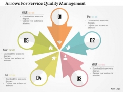 Business Diagram Arrows For Service Quality Management PowerPoint Templates Business Diagram Arrows For Service Quality Management PowerPoint Templates