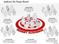 Business Diagram Audience On Target Board Presentation Template Business Diagram Audience On Target Board Presentation Template