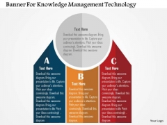 Business Diagram Banner For Knowledge Management Technology PowerPoint Templates Business Diagram Banner For Knowledge Management Technology PowerPoint Templates