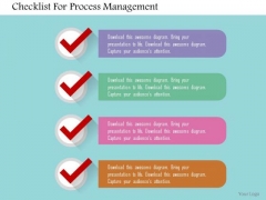 Business Diagram Checklist For Process Management Presentation Template Business Diagram Checklist For Process Management Presentation Template