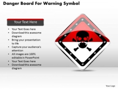 Business Diagram Danger Board For Warning Symbol Presentation Template Business Diagram Danger Board For Warning Symbol Presentation Template
