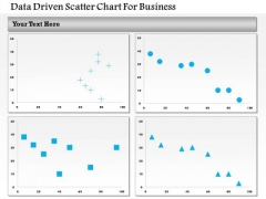 Business Diagram Data Driven Scatter Chart For Business PowerPoint Slide Business Diagram Data Driven Scatter Chart For Business PowerPoint Slide