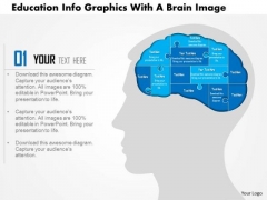 Business Diagram Education Info Graphics With A Brain Image Presentation Template Business Diagram Education Info Graphics With A Brain Image Presentation Template