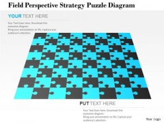 Business Diagram Field Perspective Strategy Puzzle Diagram Presentation Template Business Diagram Field Perspective Strategy Puzzle Diagram Presentation Template
