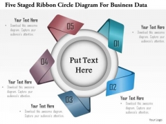 Business Diagram Five Staged Ribbon Circle Diagram For Business Data Presentation Template Business Diagram Five Staged Ribbon Circle Diagram For Business Data Presentation Template