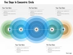 Business Diagram Five Steps In Concentric Circle Presentation Template Business Diagram Five Steps In Concentric Circle Presentation Template