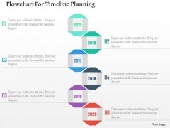 business diagram flowchart for timeline planning powerpoint timeline flowchart template