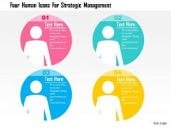 Business Diagram Four Human Icons For Strategic Management Presentation Template Business Diagram Four Human Icons For Strategic Management Presentation Template