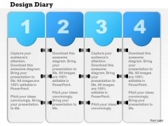 Business Diagram Four Staged Design Diary For Data Flow Presentation Template Business Diagram Four Staged Design Diary For Data Flow Presentation Template