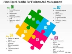 Business Diagram Four Staged Puzzles For Business And Management Presentation Template Business Diagram Four Staged Puzzles For Business And Management Presentation Template