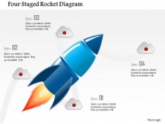 Business Diagram Four Staged Rocket Diagram Presentation Template Business Diagram Four Staged Rocket Diagram Presentation Template