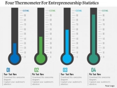 Business Diagram Four Thermometer For Entrepreneurship Statistics Presentation Template Business Diagram Four Thermometer For Entrepreneurship Statistics Presentation Template
