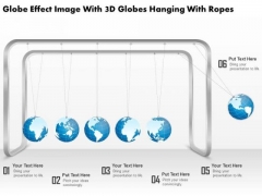 Business Diagram Globe Effect Image With 3d Globes Hanging With Ropes Presentation Template Business Diagram Globe Effect Image With 3d Globes Hanging With Ropes Presentation Template